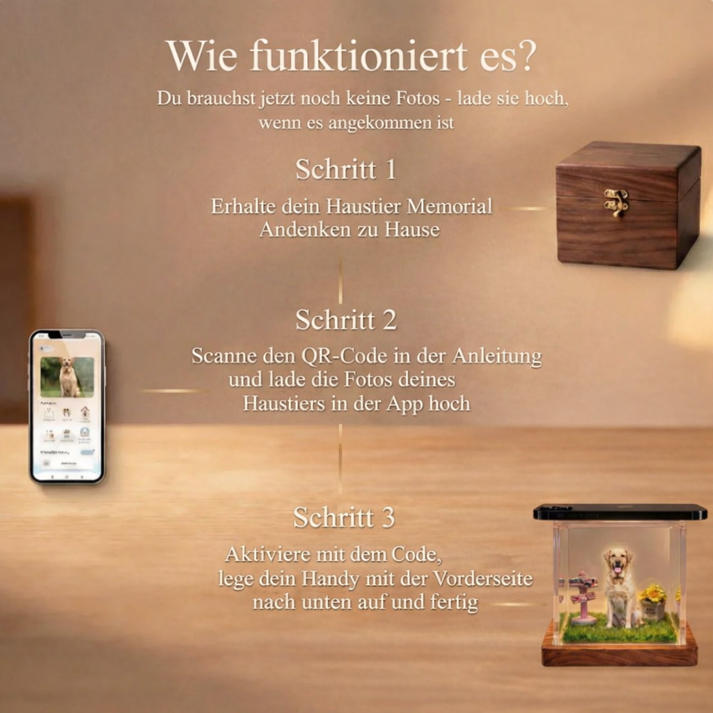 Personalisierte Hologramm-Erinnerung